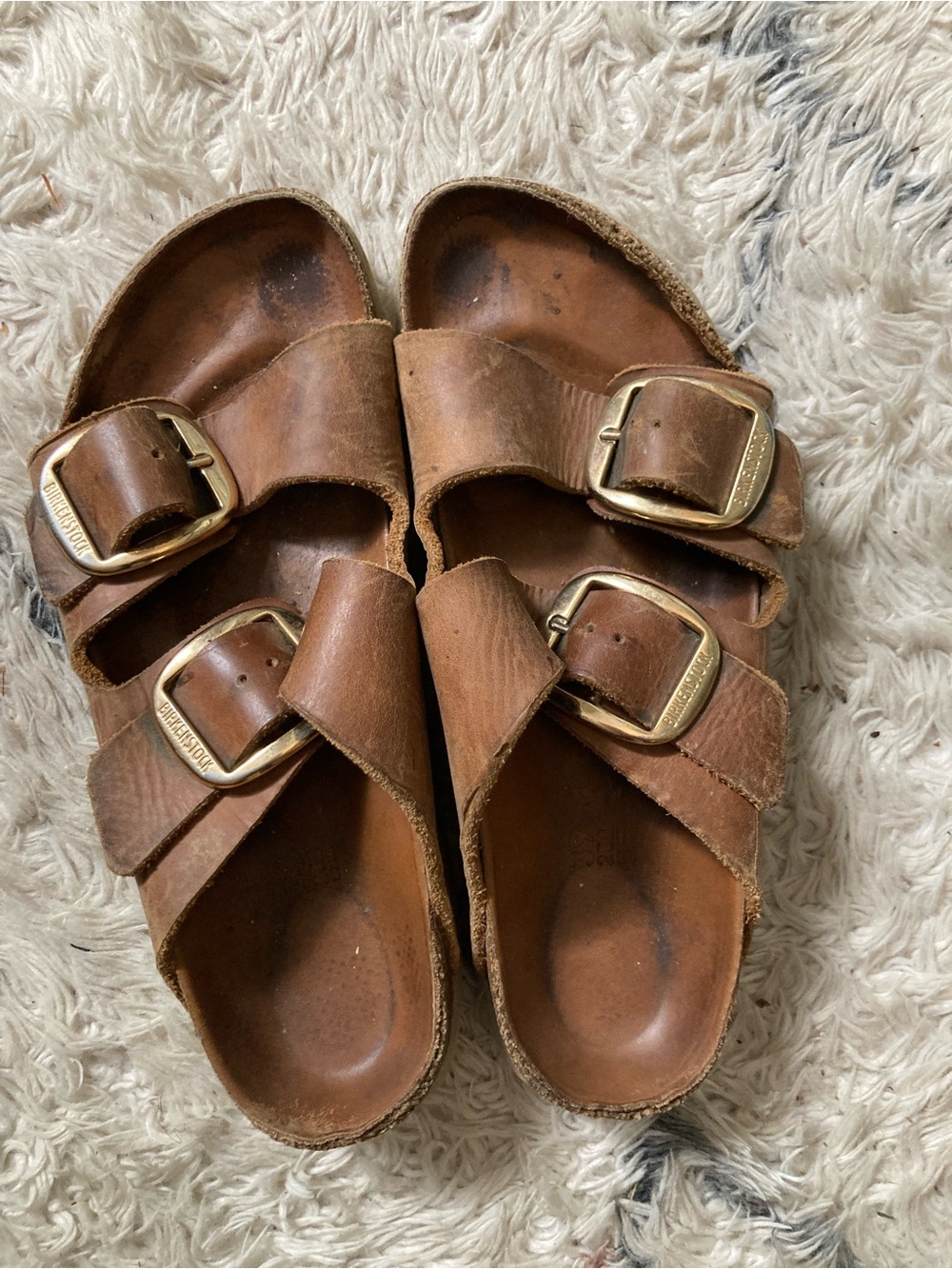 Birkenstock big buckle sandals 39